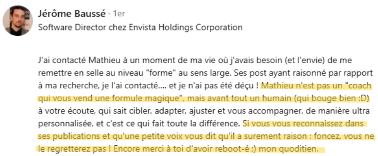 Témoignage de Jérôme